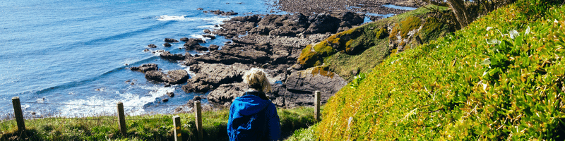 Walking the dramatic coastline of the South West Coast Path