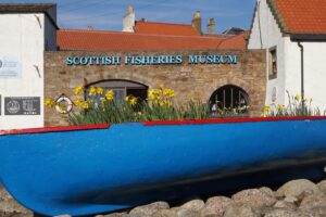 Fisheries Museum, Anstruther on the Fife Coast Path, Scotland