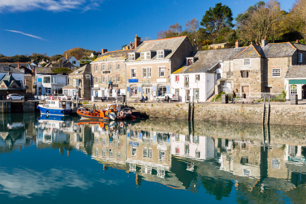 Padstow Harbour, Cornwall, on the South West Coast Path